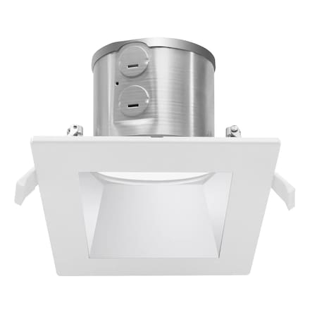 Westgate 4 Inch LED Commercial Recessed Light, White Finish, 20W, 1720LM, 120-277V, CRLC4, SA Shape CRLC4-40W-MCTP-SA-D-WH